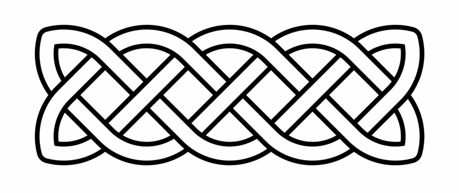 Clipart Black And White File Knot Basic Linear