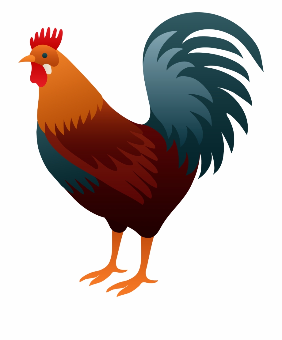 Fighting Rooster Silhouette At Getdrawings Rooster Clipart