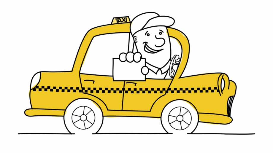 Driving Clipart Cab Driver 