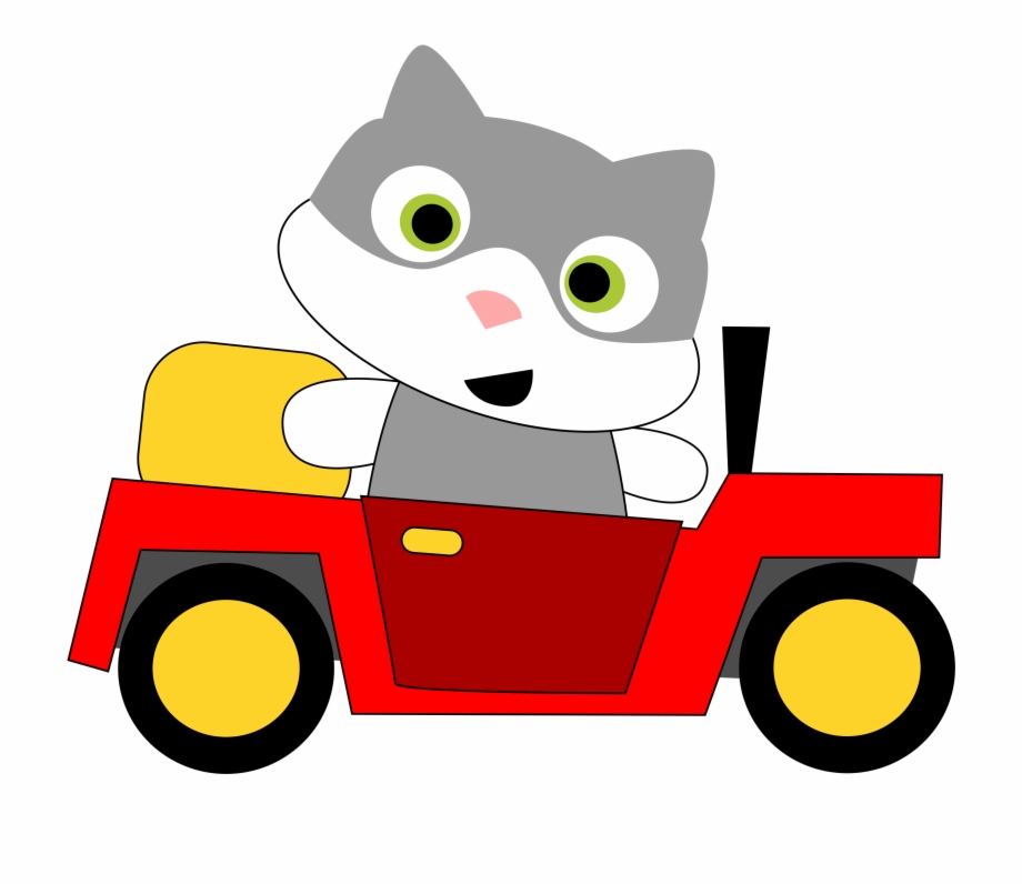 A Cat Driving Icons Png Free And Cat