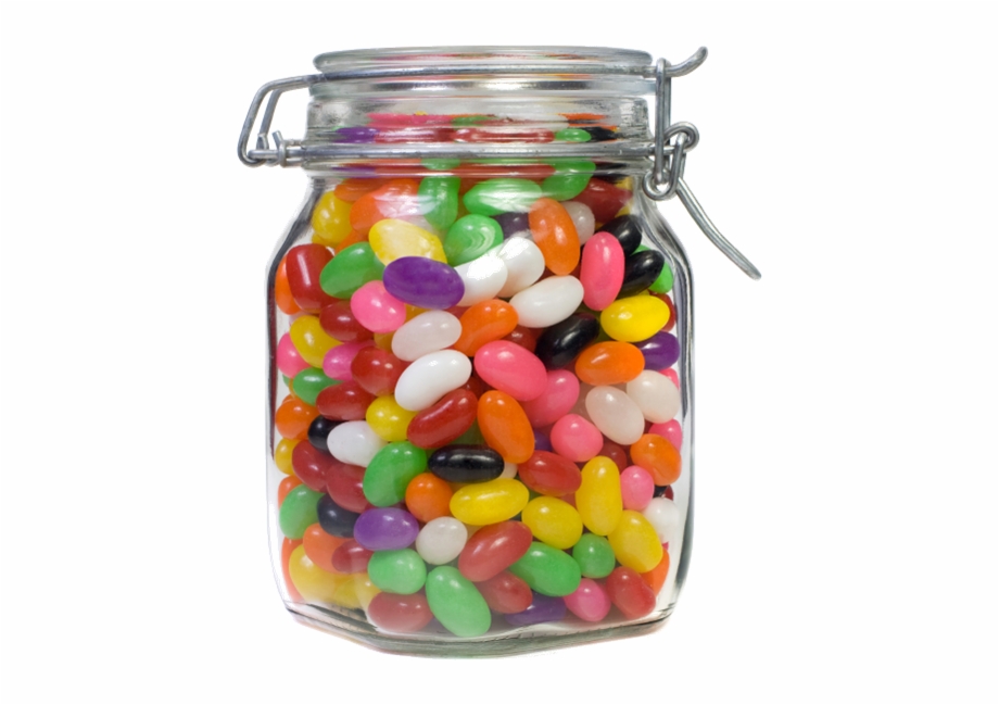 Overview Jar Of Jelly Beans