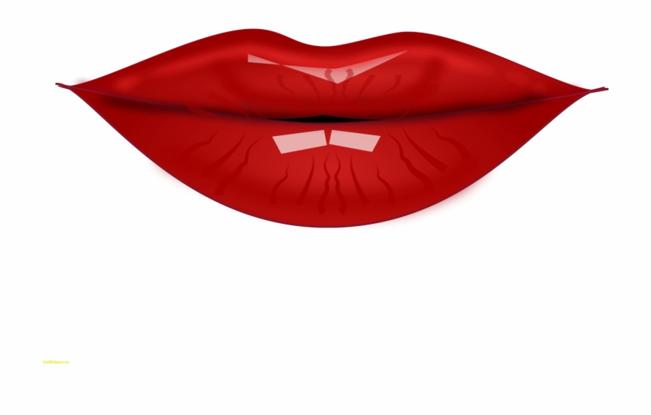 Print Lips Kiss Vector Background Stock Vector Awesome