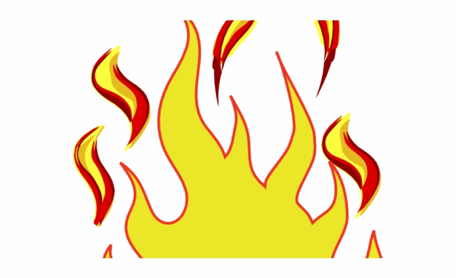Flame Clipart Volleyball Cartoon Transparent Flame Png