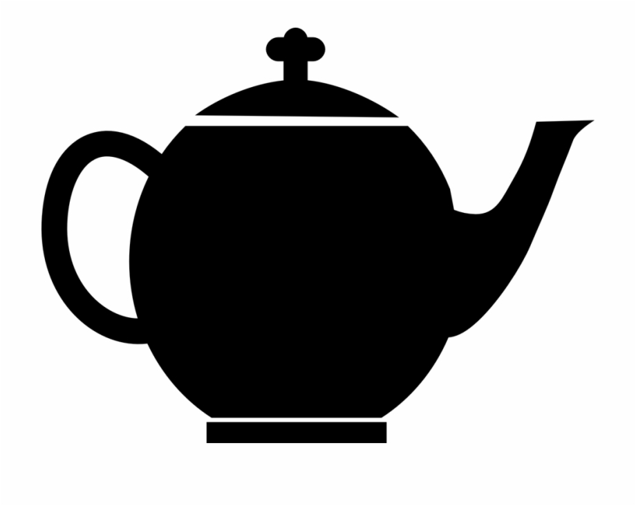 Teapot Tea Black Pot Kettle Coffee Kitchen Pots