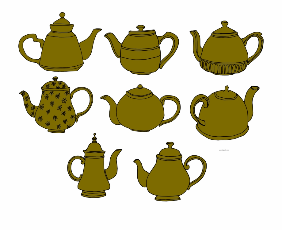Teapot Basic Clipart Png Teapot