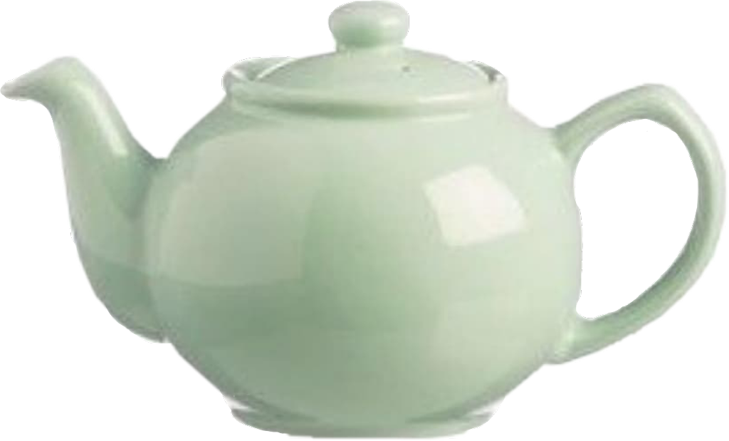Teapot Green Pale Interesting Art Sticker Png Teapot