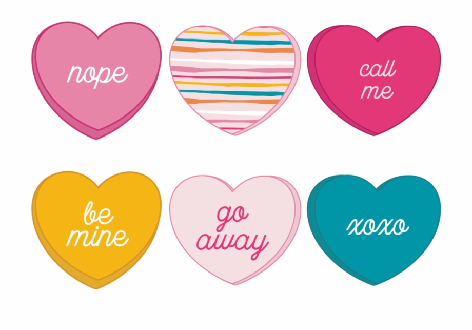 Candy Heart Illustrations Png Download Heart