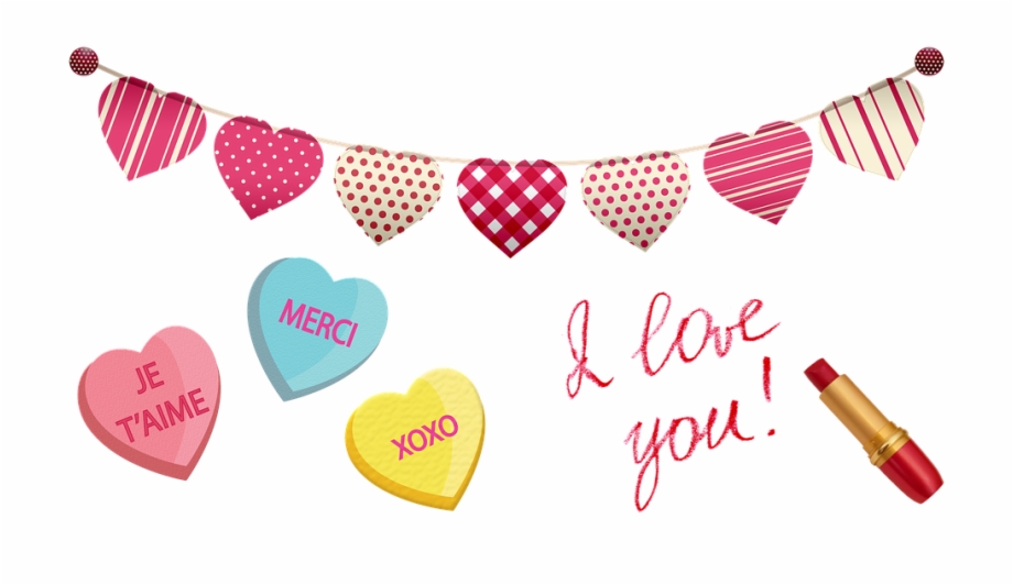 Valentine Clip Art Hearts Candy Love Romance Love