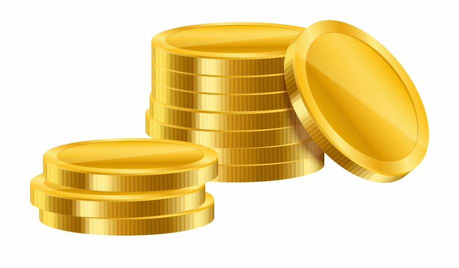 Gold Simple Coins Png Clipart Coins Clipart Png