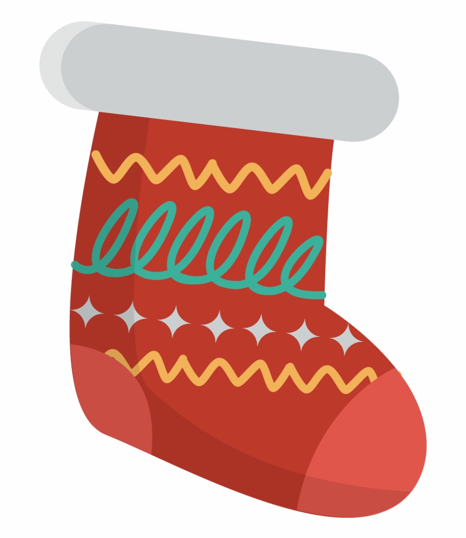 cute christmas stocking clipart
