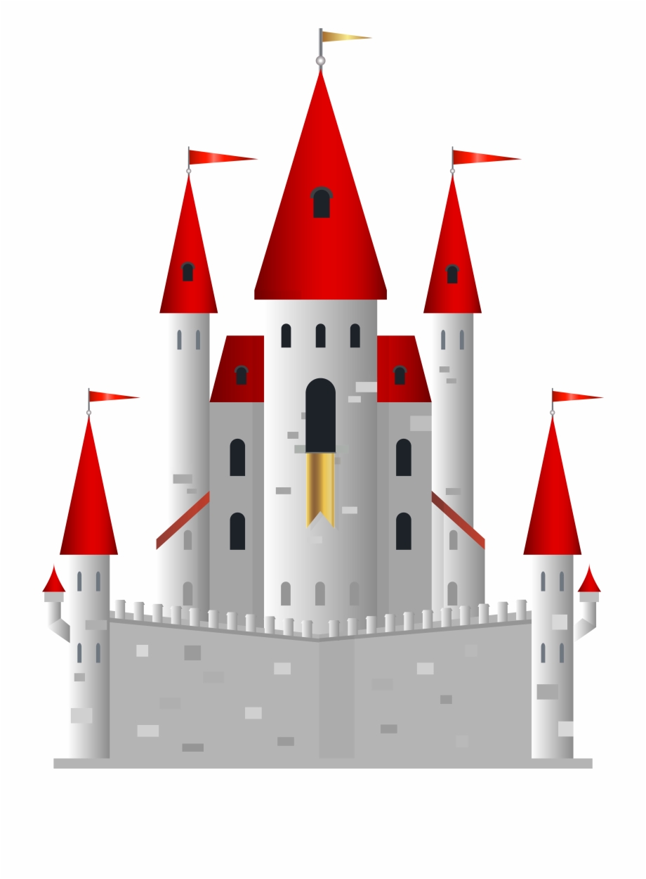 Fairytale Castle Png Clip Art Image