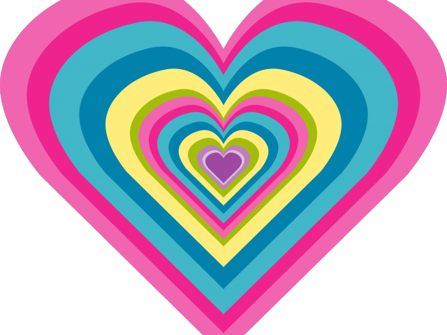 Gems Clipart Rainbow Heart Clip Art