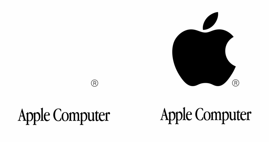 Apple Logo Black And White Apple