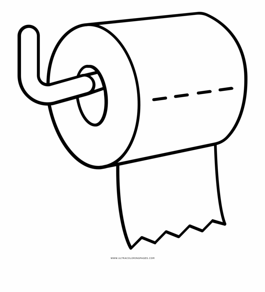 Toilet Paper Coloring Page Toilet Paper For Coloring