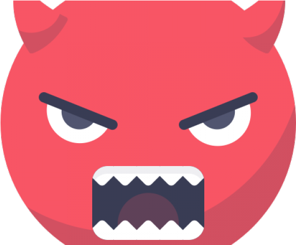 Angry Emoji Clipart Hostile Transparent Devil Emoji Png