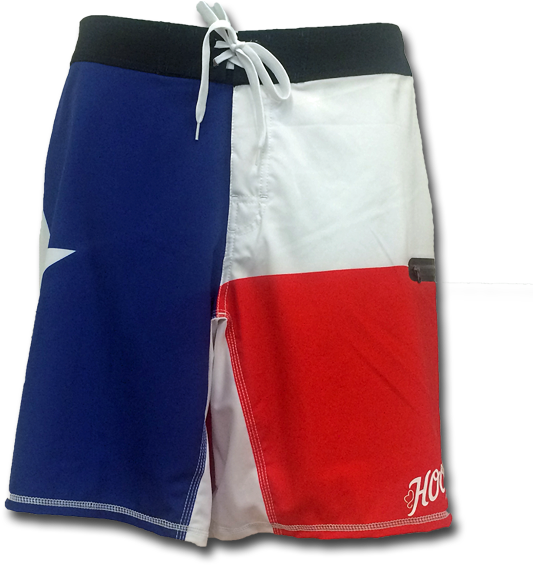Texican Texas Flag Boardshorts Board Short
