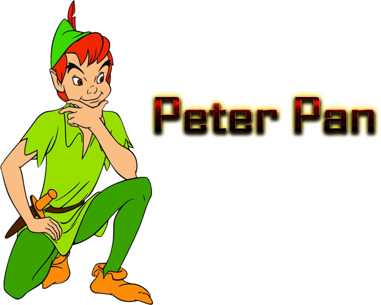 Peter Pan Silhouette Png