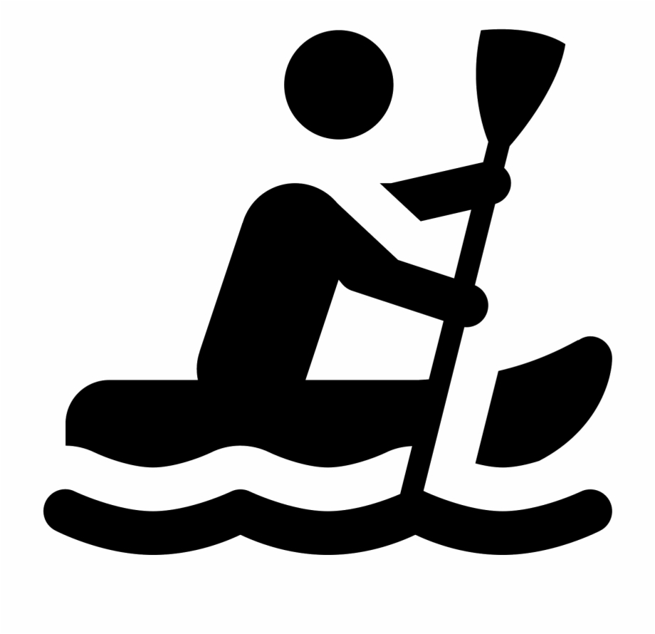 Kayaking Clipart Vector