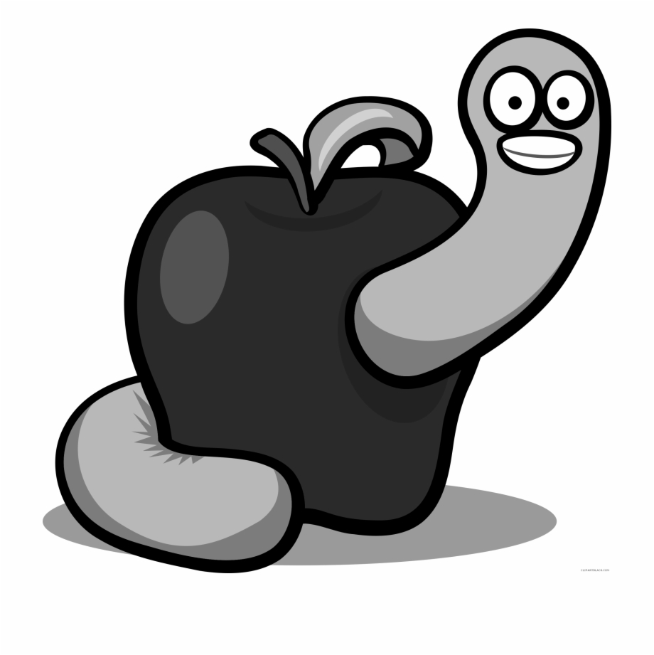 Worm Clipart Apple Apple With Worm Png