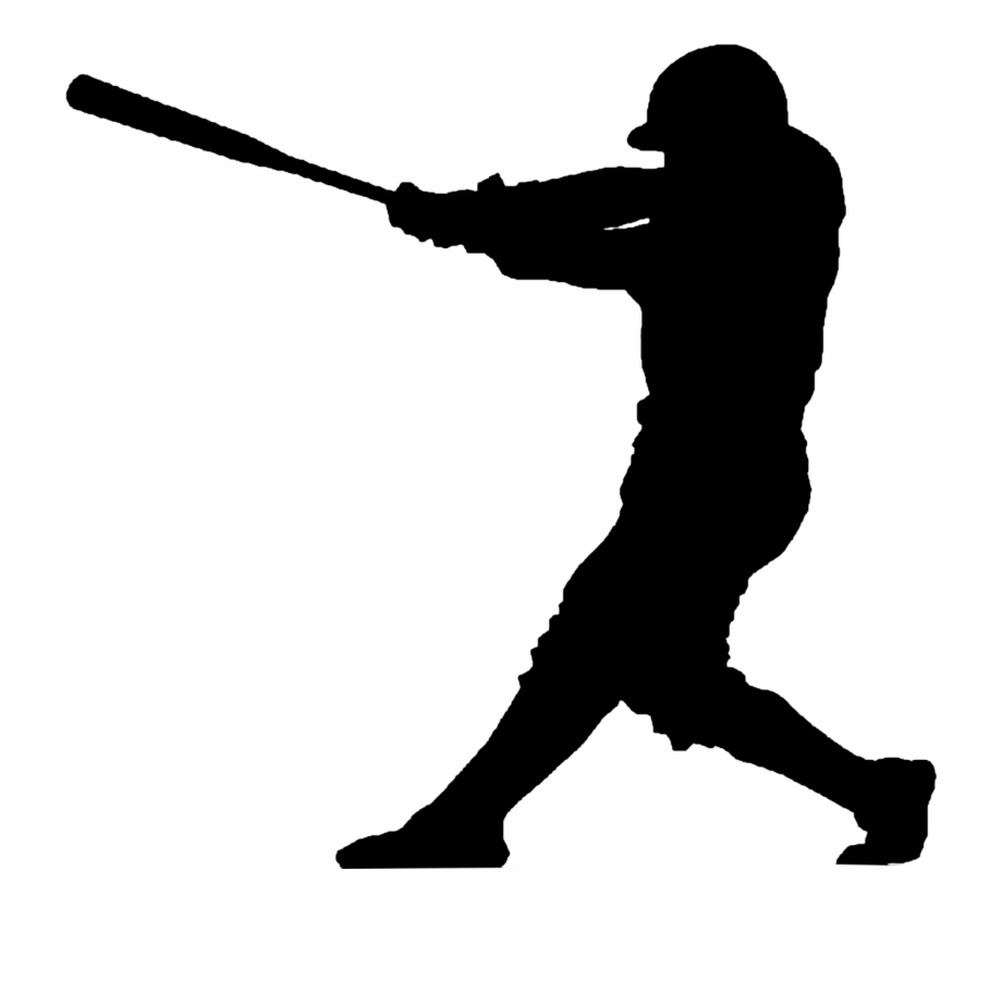 Baseball Player Silhouette Png