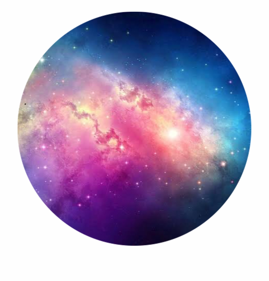 Stars Galaxy Bright Space Circle Background Freetoedit Galaxy