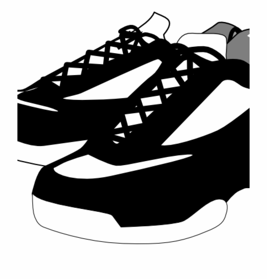Shoes Clipart Black And White Black And White