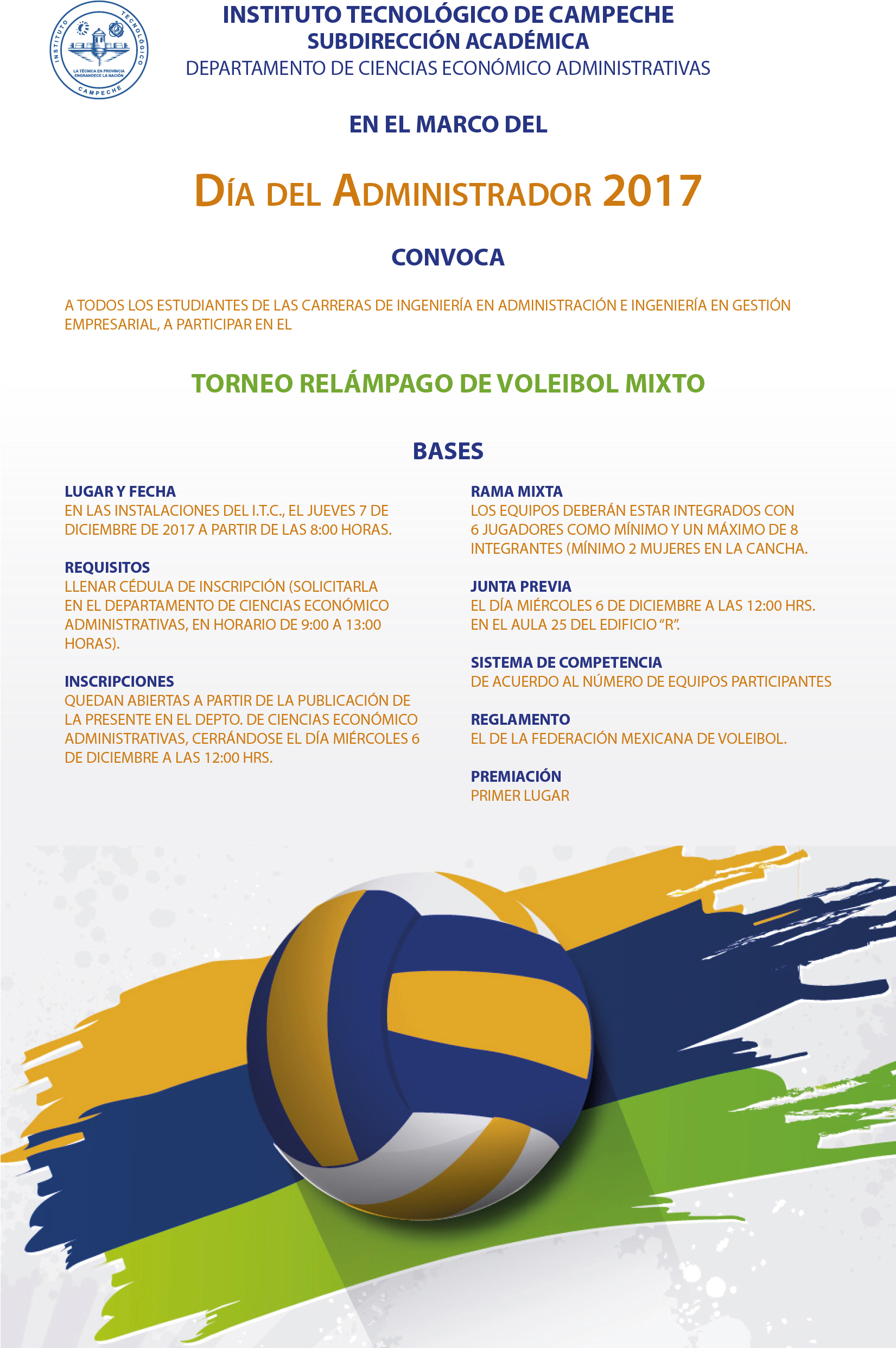 Cartel Torneo Relampago Voleibol Logo Spike Volleyball Png
