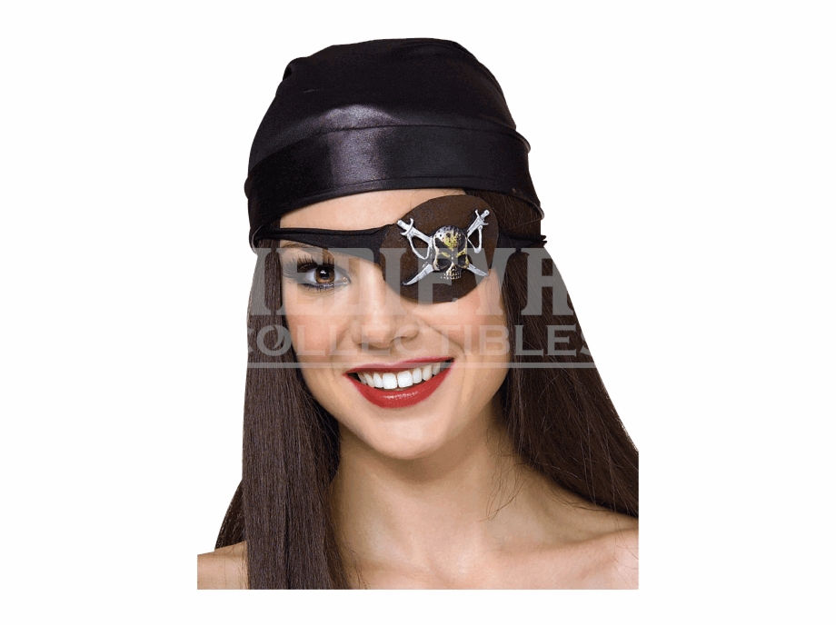girl pirate with eye patch

