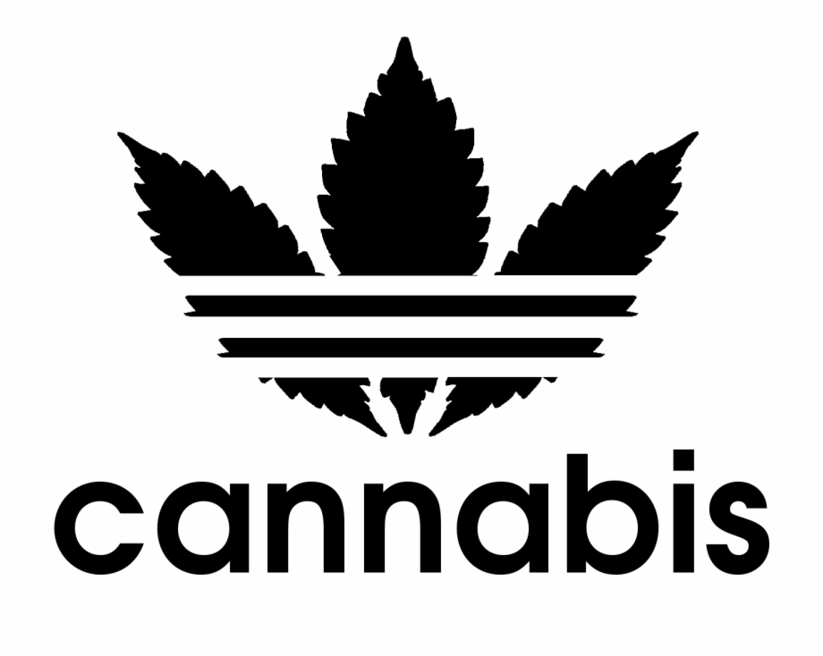 File Cannabis Blue Adidas Originals Logo