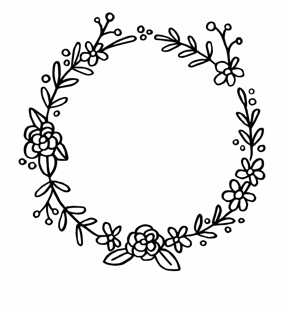 Free Wreath Clip Art Black And White Download Free Clip Art Free Clip Art On Clipart Library