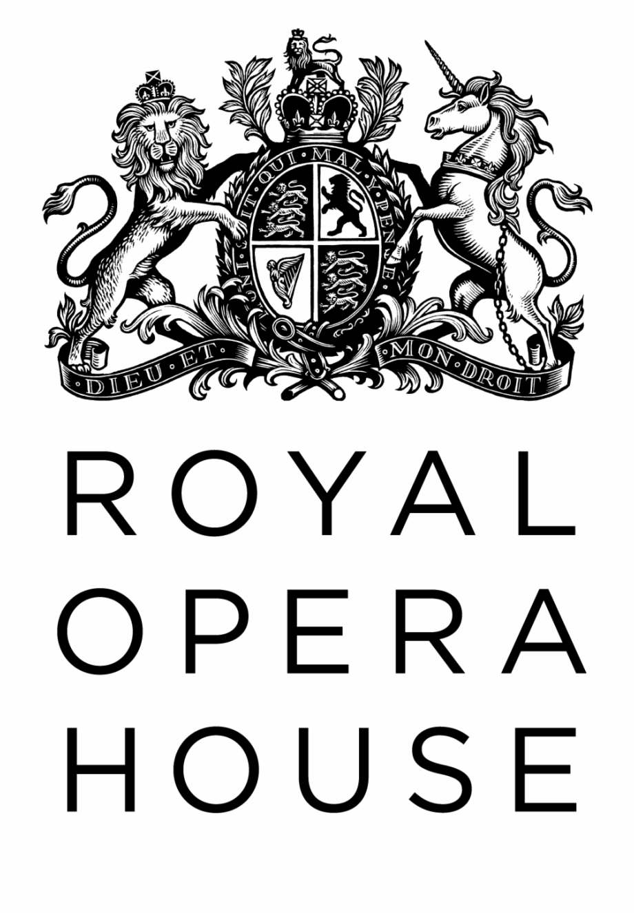 Royal Opera House Logo Black Royal Opera House