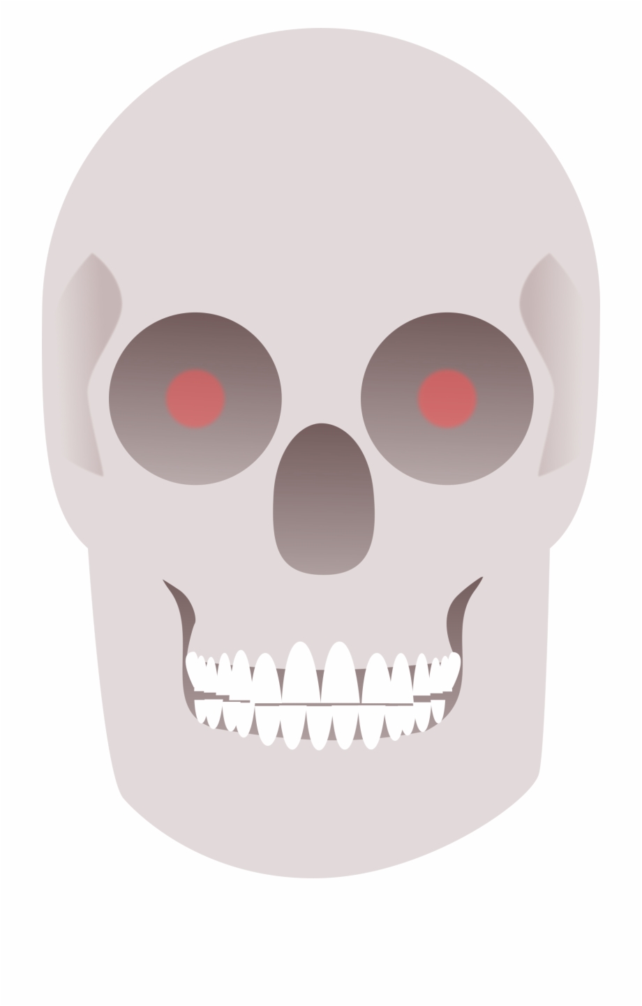 Skull Clipart Red Skull