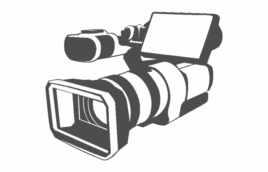 Broadcast Vector Video Camera Logo