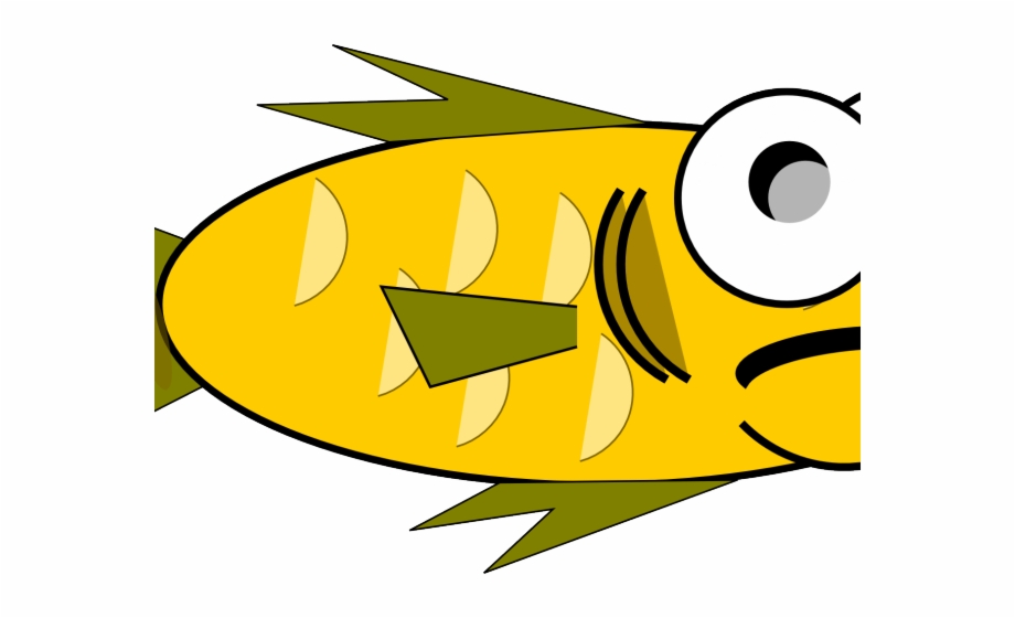 Gold Fish Clipart Cute Cartoon Cook Fish Png