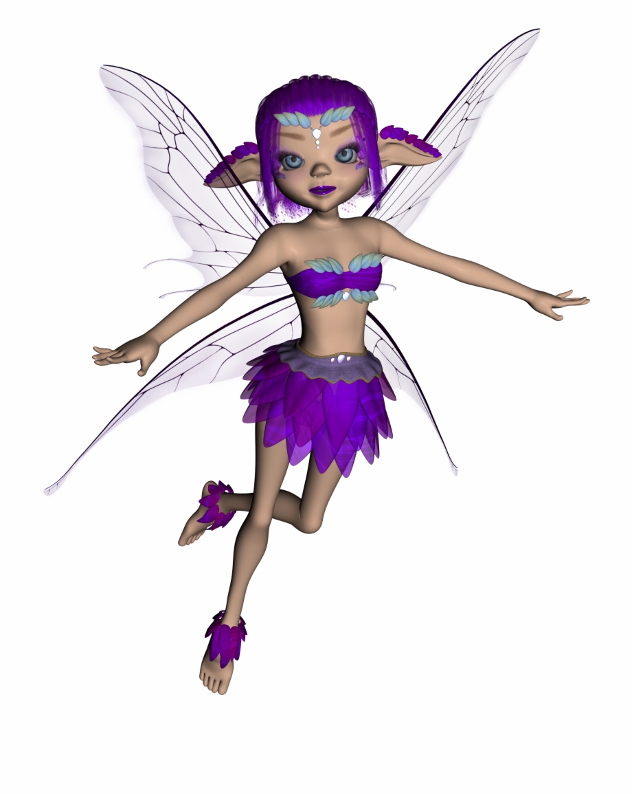 Transparent Flying Fairy