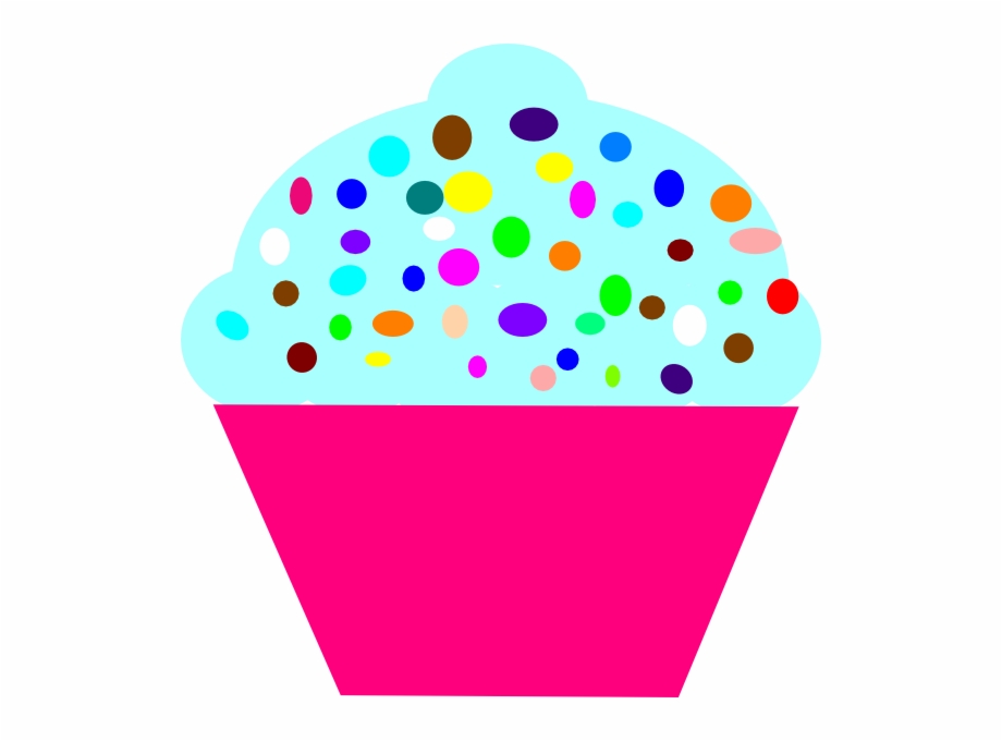 Cupcake Pink Clip Art Cupcake Clipart With Numbers