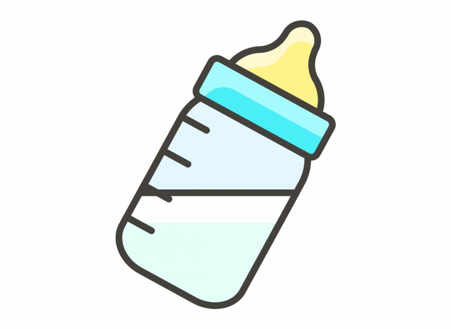 Baby Bottle Emoji Icon Milk Bottle Icon Png