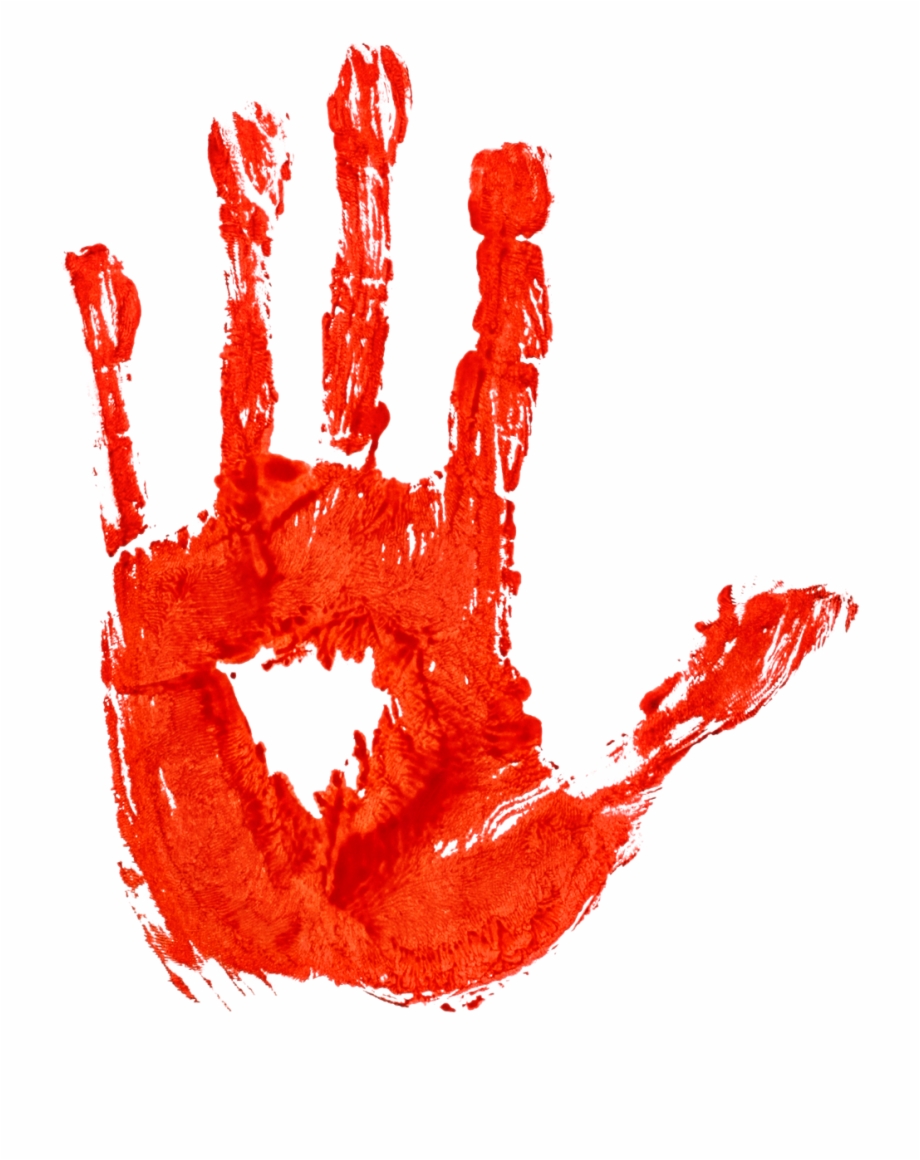 Bloody Hand Png Image Hand With Blood Png