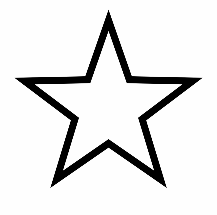 Png File Star Outline Vector Png