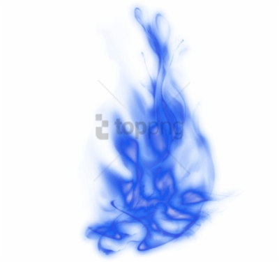 Blue Fire Transparent Png