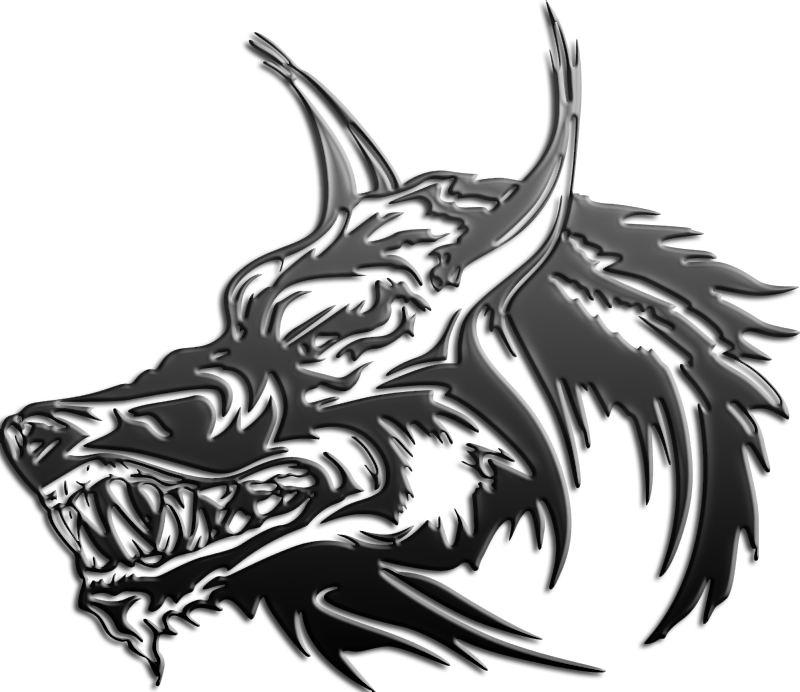 Wolverine Company Black Wolf Head Logo 66114809 Std
