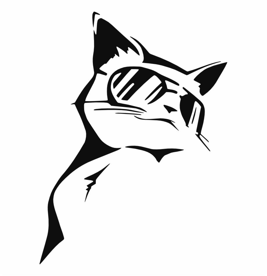 Stencil Coolcat By Cool Cat Stencil