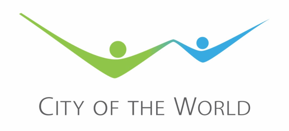 City Of The World Logo Vector Graphic Design