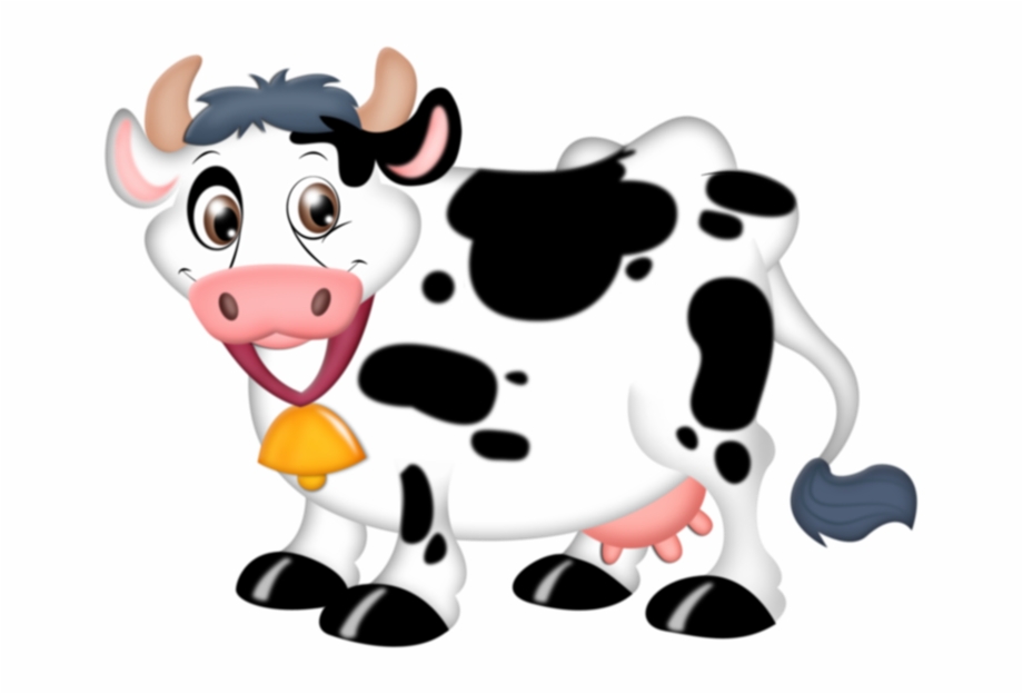 Dairy Cow Clipart At Getdrawings Vache Clipart Png