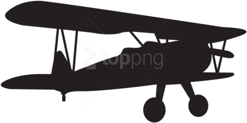 Free Png Small Plane Silhouette Png Propeller Plane