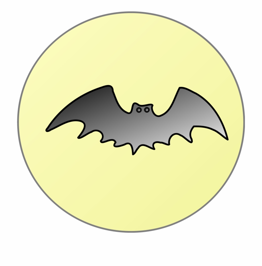 Black And White Library Bat With Clip Art