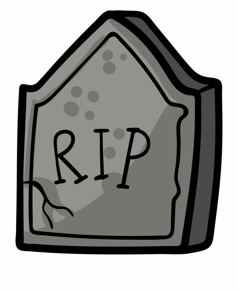 Headstone Grave Drawing Tomb Cartoon Gravestone Png