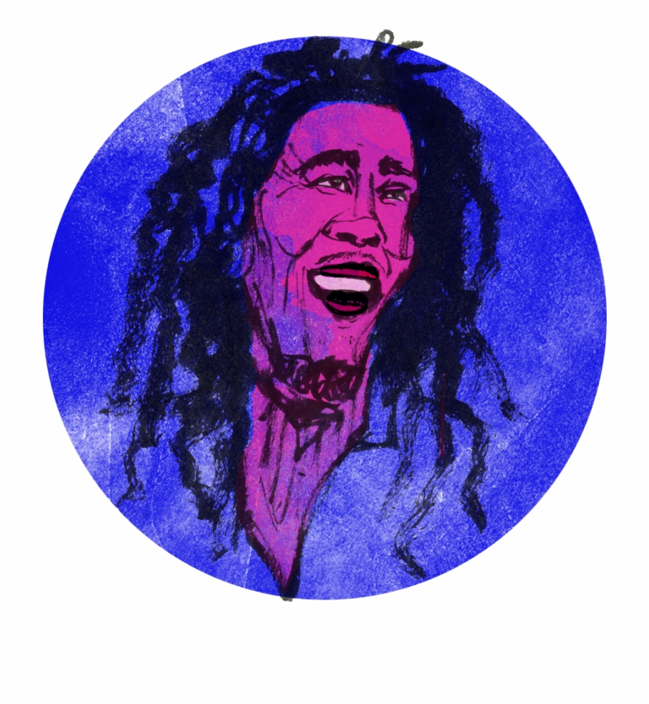 Bob Marley Commissioned For An Aj Article Visual