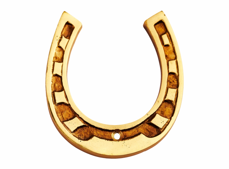Horseshoe Gold Png Png Download 