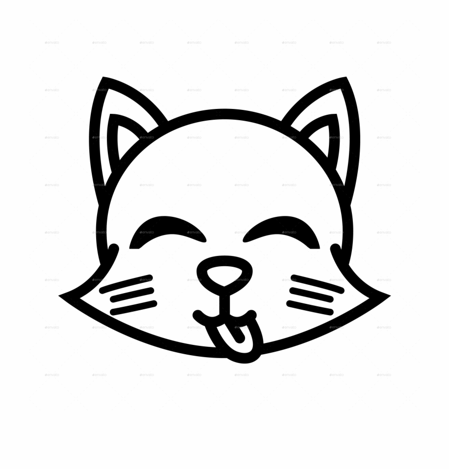 Outline Png Cat Funny Icon 15 Funny Cat